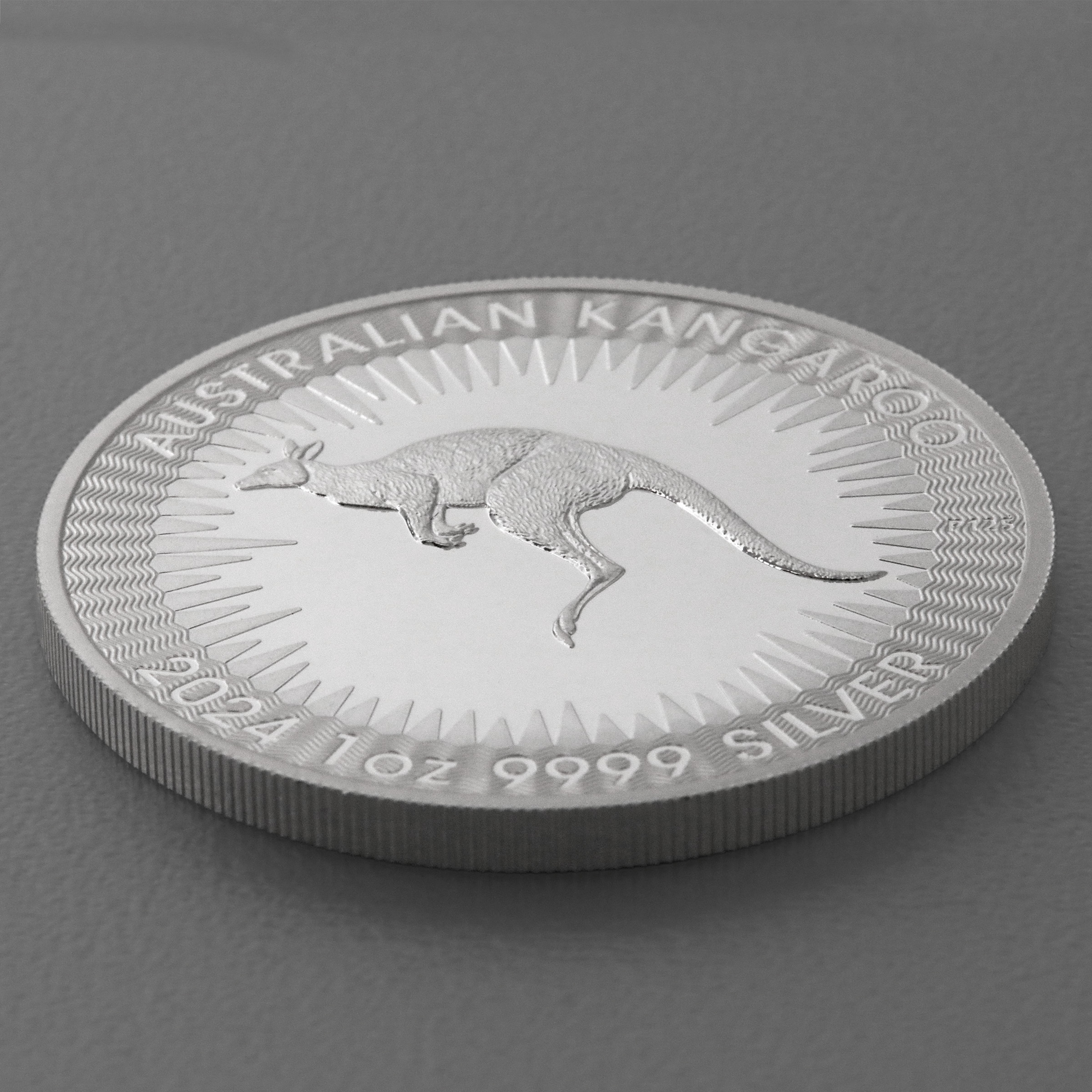 Silbermünze 1oz "Känguru" 2024 (PP) (Australien) - Detailansicht 2