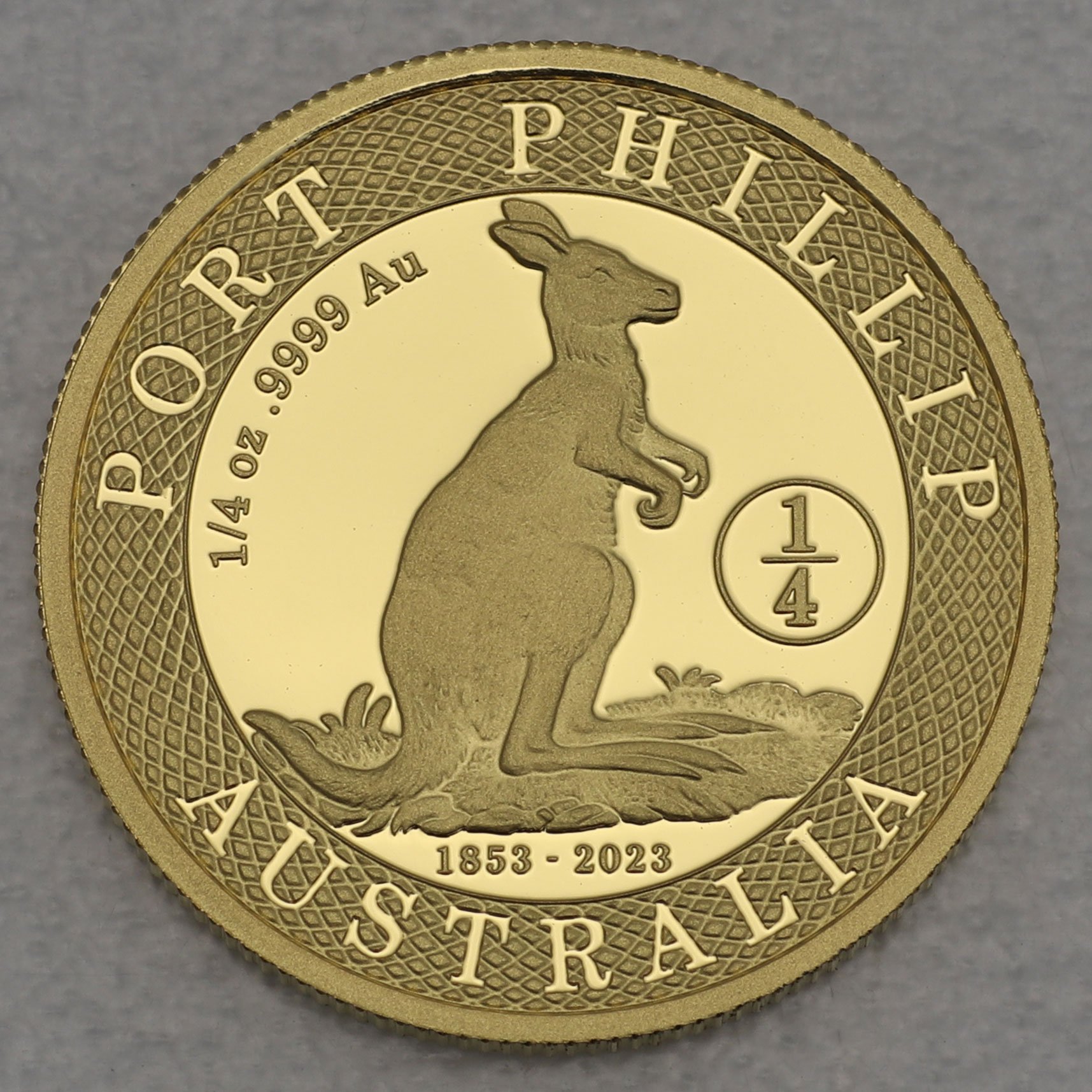 Goldmünzen "Port Phillip Pattern" 2023 Set – 4-teilig 170. Jubiläum (Australien) - Detailansicht 7