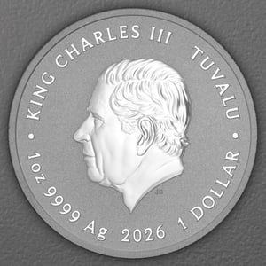 Silbermünze 1oz "Dune" 2026 (Tuvalu) - Miniaturansicht 2