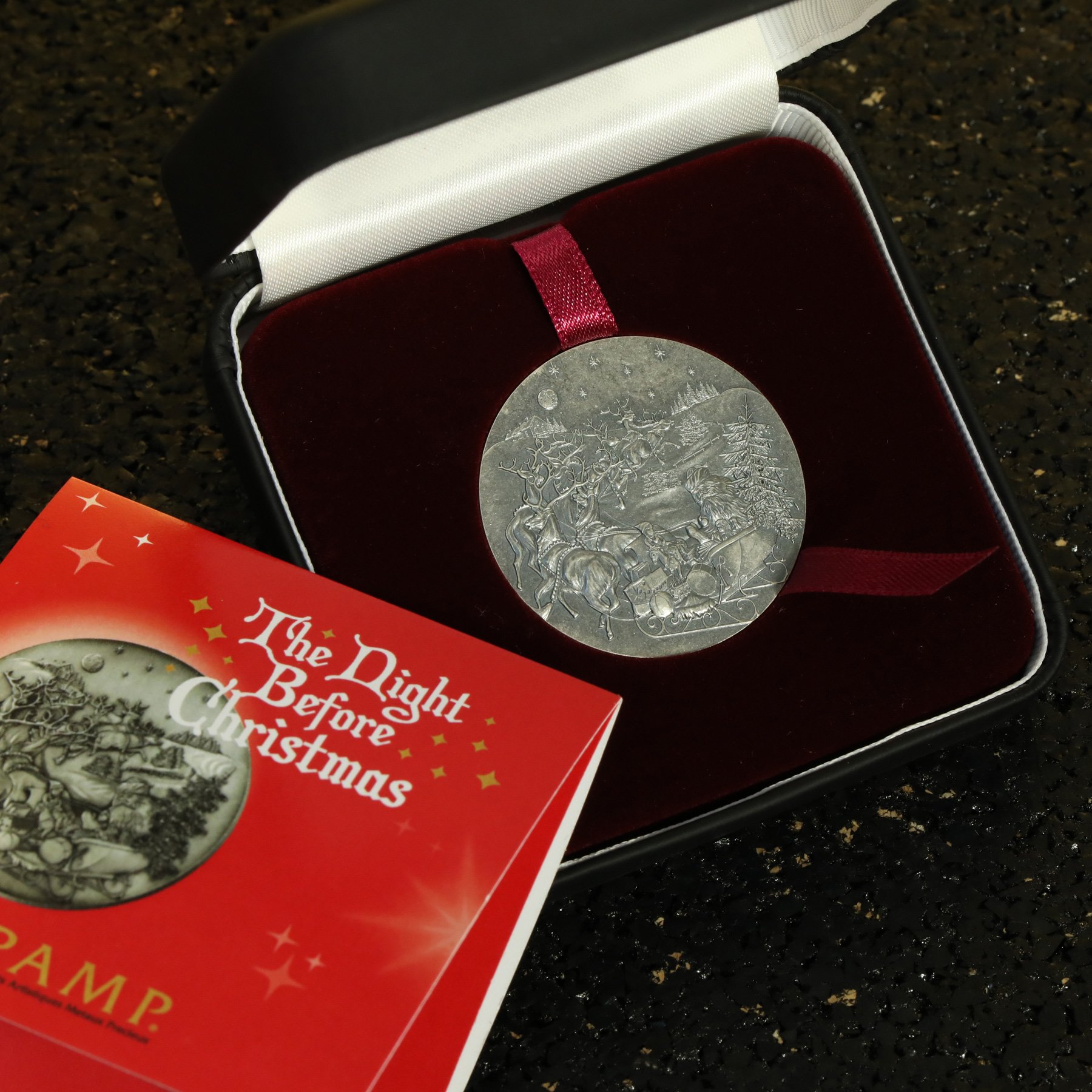 Silbermünze 1oz "The Night Before Christmas" 2019 (AF) (Salomonen) - Detailansicht 3