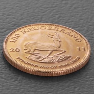 Goldmünze 1/10oz "Krügerrand" 2011 (Südafrika) - Miniaturansicht 3