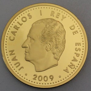 Goldmünze 200 Euro "König Philipp II" 2009 (Spanien) - Hauptansicht