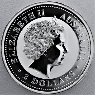 Silbermünze 2oz "Kookaburra" 2006 (Australien) - Miniaturansicht 2