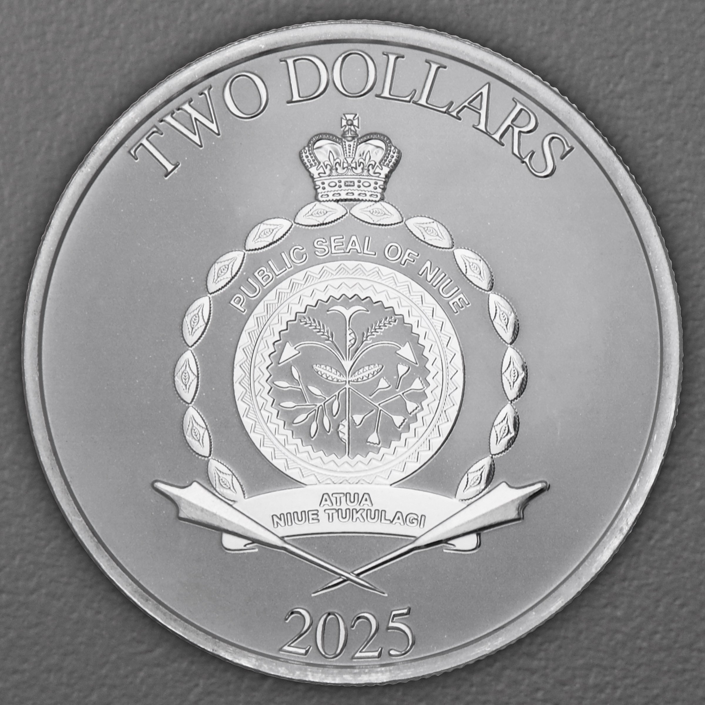Silbermünze 1oz "Captain America vs. Thanos" 2025 Marvel (Niue) - Detailansicht 1
