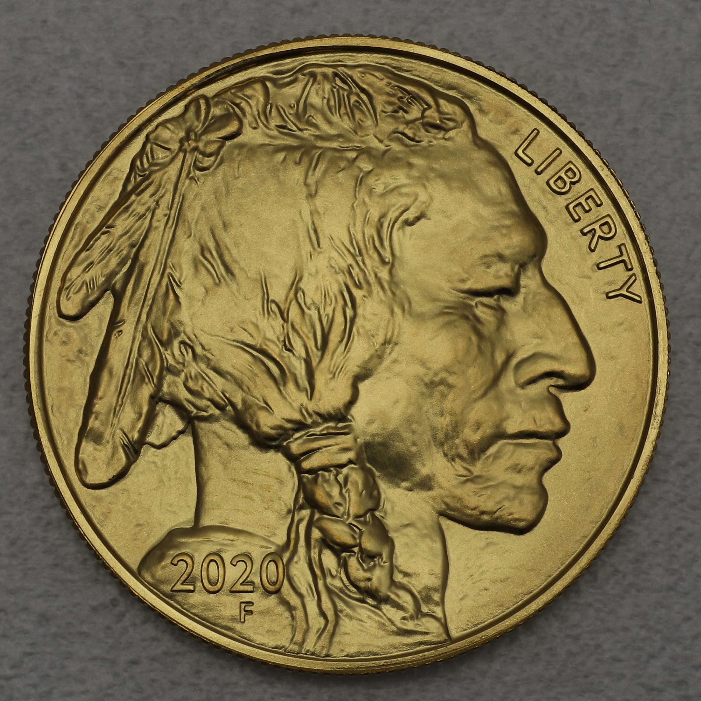 Goldmünze 1oz "American Buffalo" verschiedene Jahrgänge (USA) - Hauptansicht