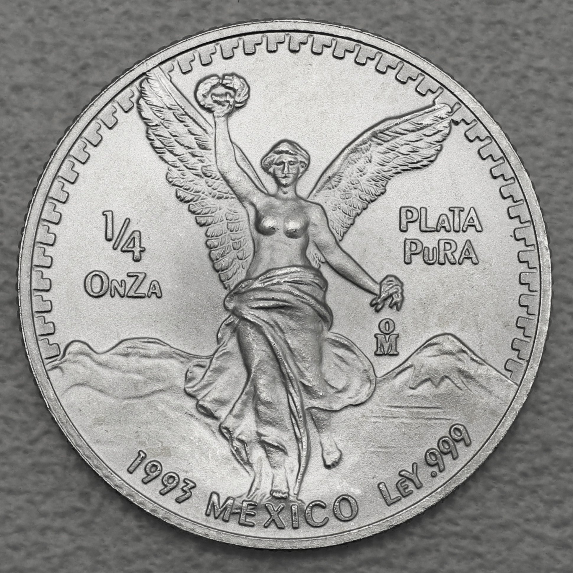 Silbermünze 1/4oz "Libertad" 1993 (Mexiko) - Hauptansicht