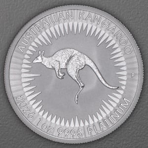 Platinmünze 1oz "Känguru" 19% (Australien) - Hauptansicht