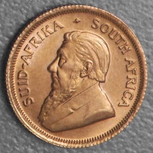 Goldmünze 1/10oz "Krügerrand" 1987 (Südafrika) - Miniaturansicht 2