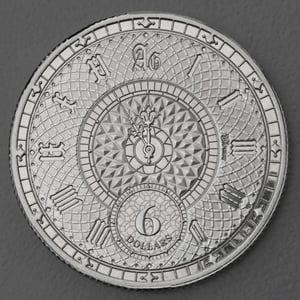 Silbermünze 1oz "Chronos" 2022 diff. (Tokelau) - Miniaturansicht 1