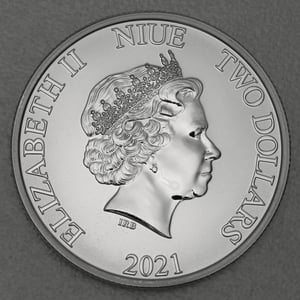 Silbermünze 1oz "The Black Pearl" 2021 Disney – Pirates of the Caribbean (Niue) - Miniaturansicht 2