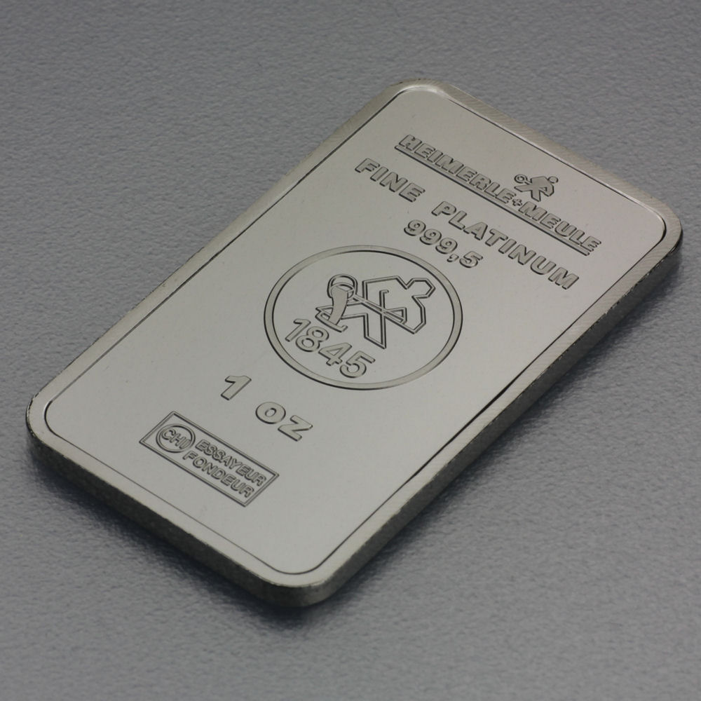 Platinbarren 31,1g  Heimerle+Meule - Hauptansicht