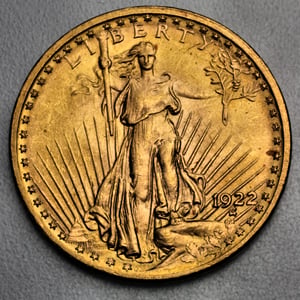 Goldmünze 20 Dollar "St. Gaudens-Double Eagle" (USA) - Hauptansicht