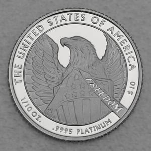 Platinmünzen "American Eagle" 2007 (PP) Set – 4-teilig (USA) - Miniaturansicht 8