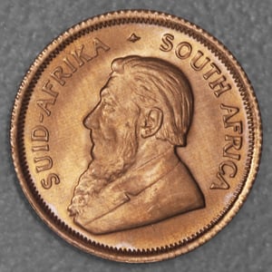 Goldmünze 1/10oz "Krügerrand" 1984 (Südafrika) - Miniaturansicht 2
