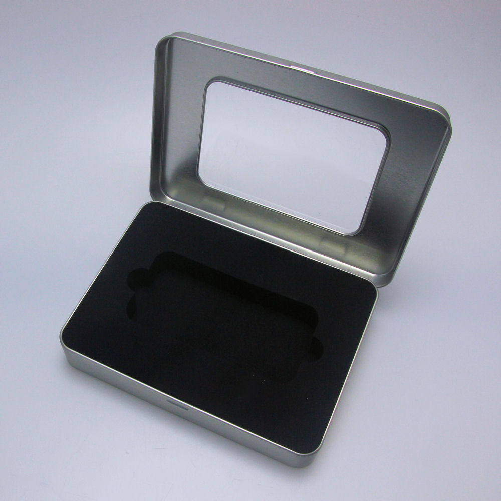 Geschenk-Box "eckig/Sichtfenster" (ca.15 x 11 cm) - Detailansicht 1