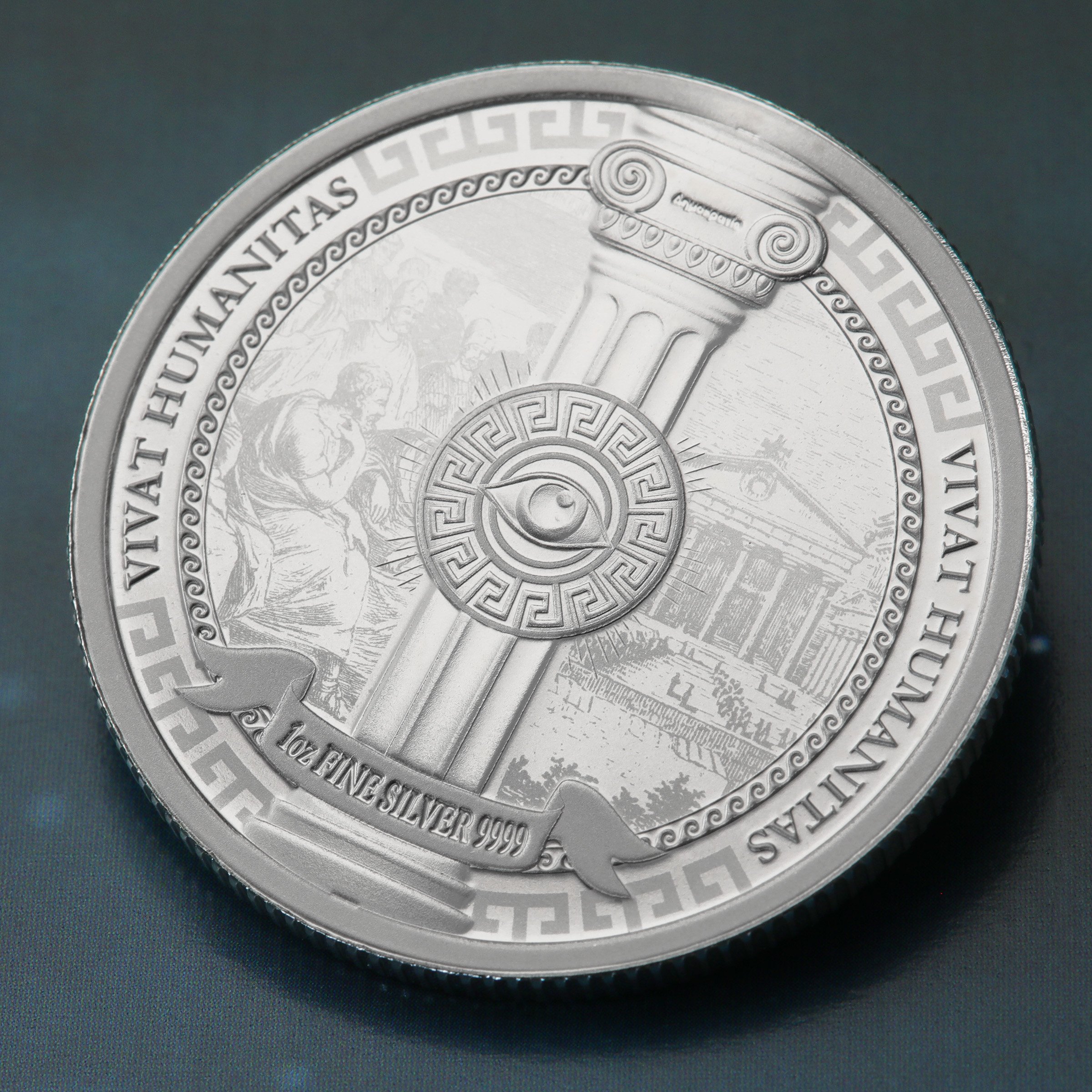 Silbermünze 1oz "Vivat Humanitas" 2023 (Niue) - Detailansicht 4
