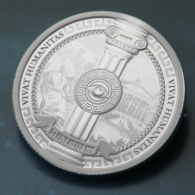 Silbermünze 1oz "Vivat Humanitas" 2023 (Niue) - Miniaturansicht 5