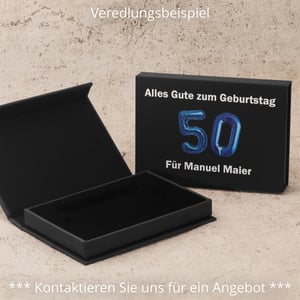 Geschenk-Karton/Magnet "Edelschwarz" für CombiBars - Miniaturansicht 5