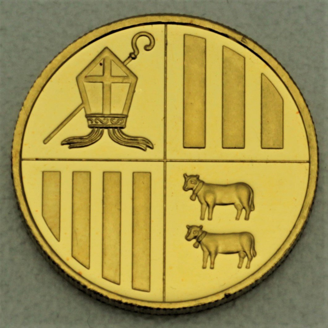 Goldmünze 1/4oz "Andorra Eagle" verschiedene Jahrgänge (Andorra) - Detailansicht 1