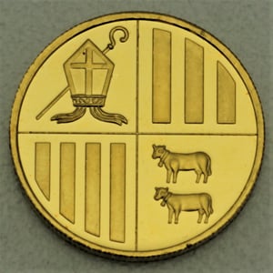 Goldmünze 1/4oz "Andorra Eagle" verschiedene Jahrgänge (Andorra) - Miniaturansicht 2