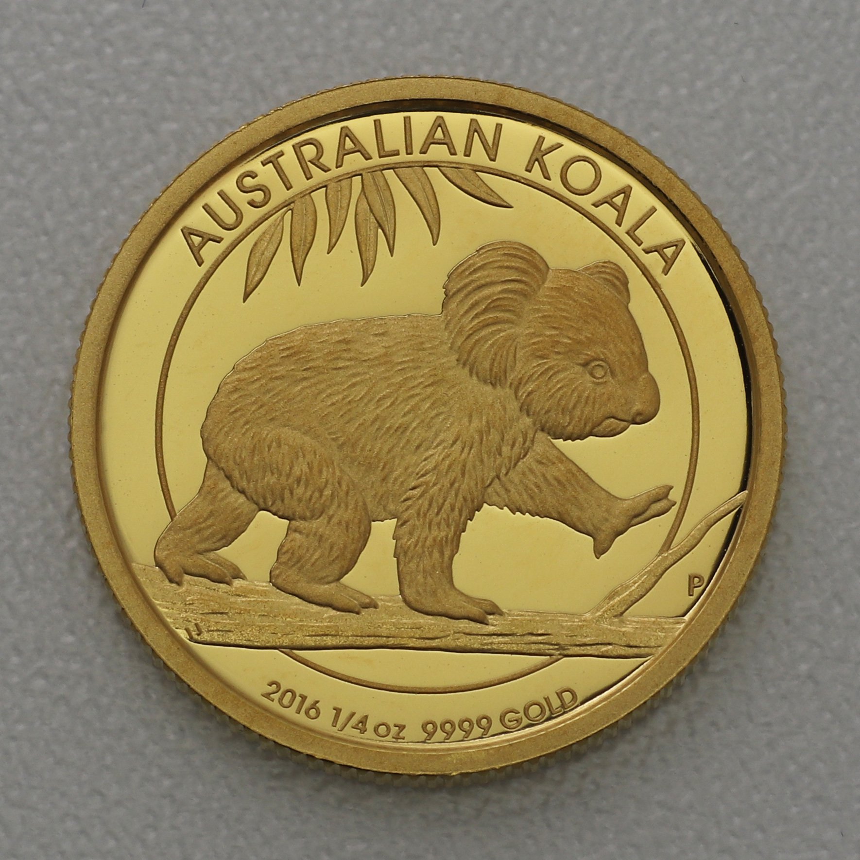 Goldmünze 1/4oz "Koala" 2016 (Australien) - Hauptansicht