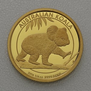 Goldmünze 1/4oz "Koala" 2016 (Australien) - Hauptansicht