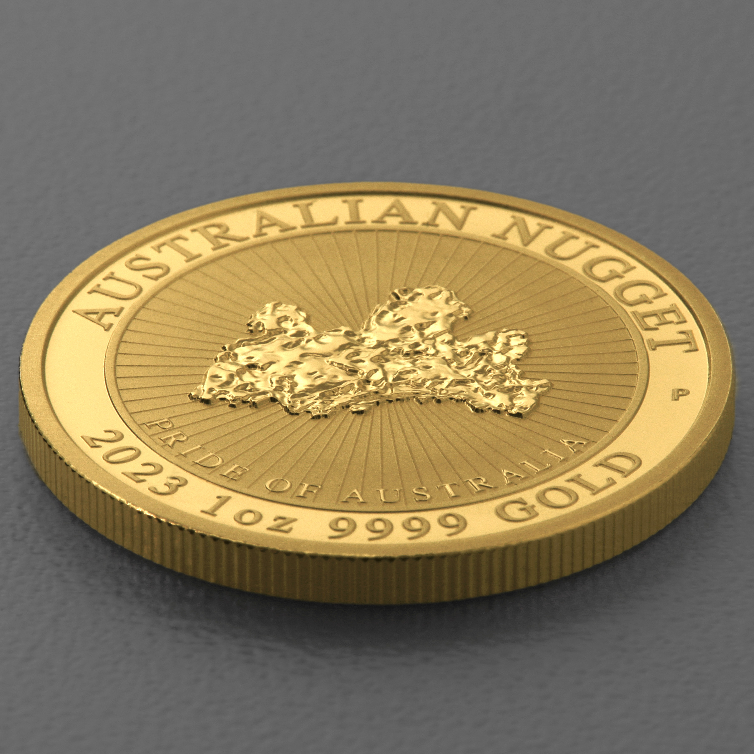 Goldmünze 1oz "Pride of Australia" 2023 Australian Nugget (Australien) - Detailansicht 2