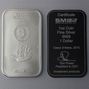 Münzbarren/SMI CombiTube Cook Islands (20x 1oz Ag) - Miniaturansicht 6