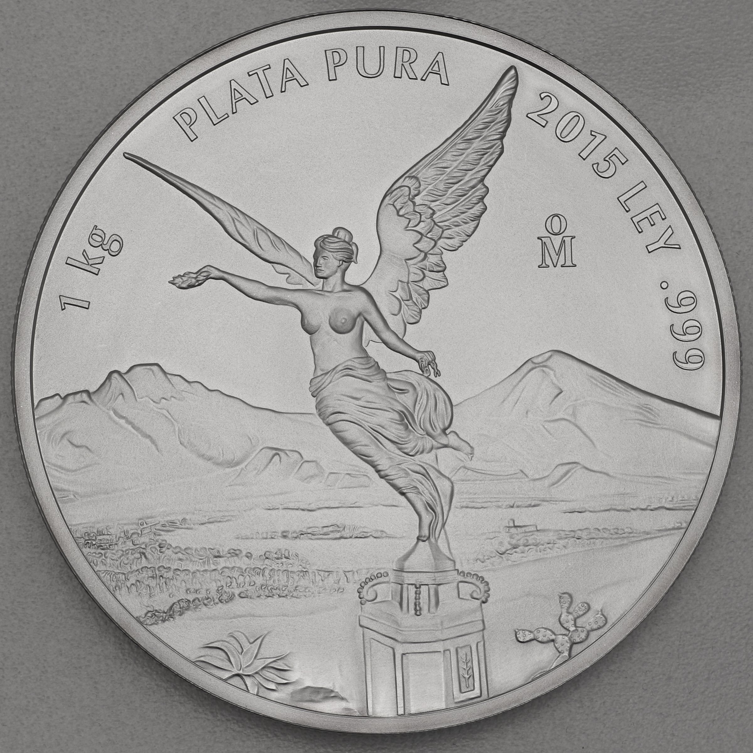 Silbermünze 1kg "Libertad" 2015 (Mexiko) - Hauptansicht