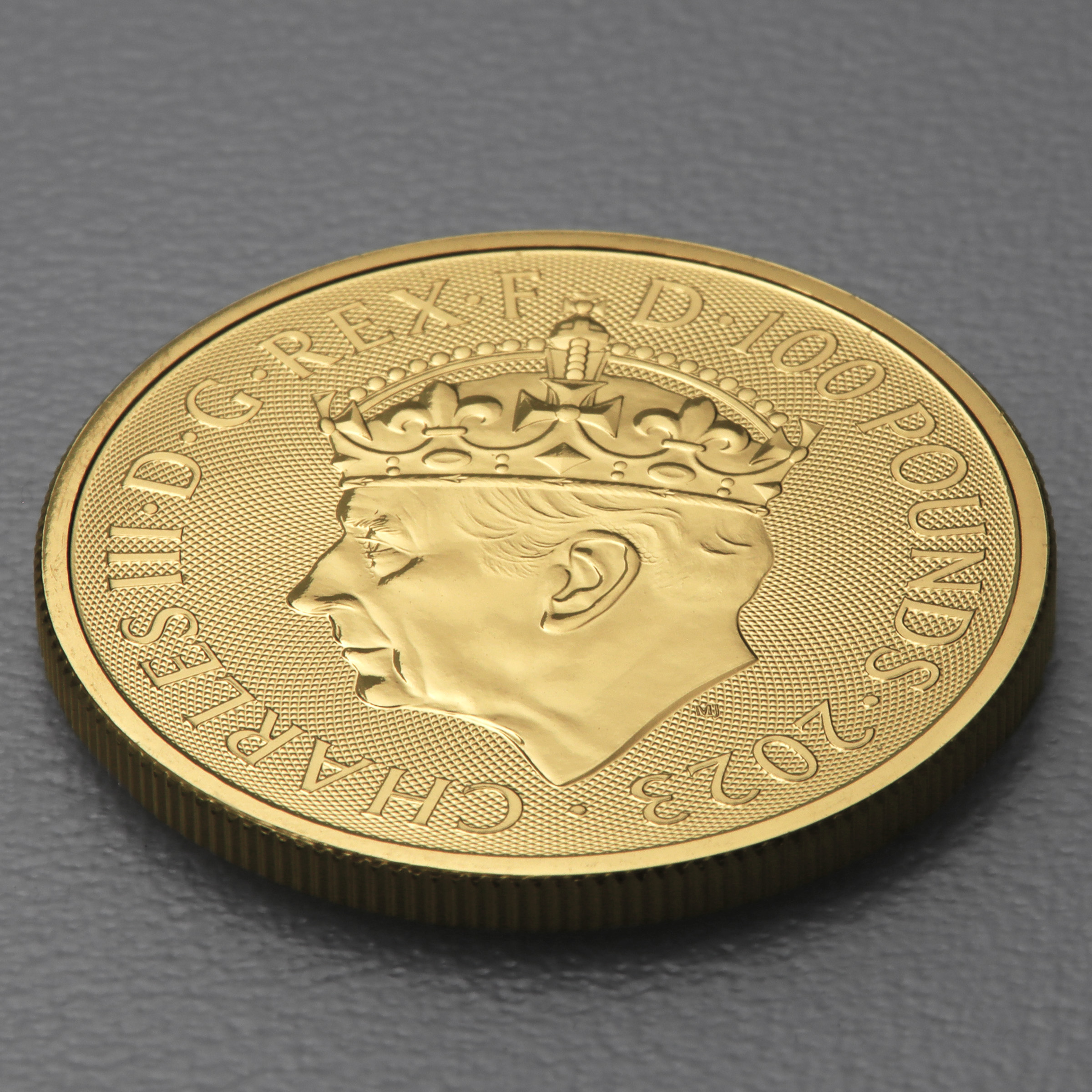 Goldmünze 1oz "Britannia" 2023 Zur Krönung Charles III. (Großbritannien) - Detailansicht 3