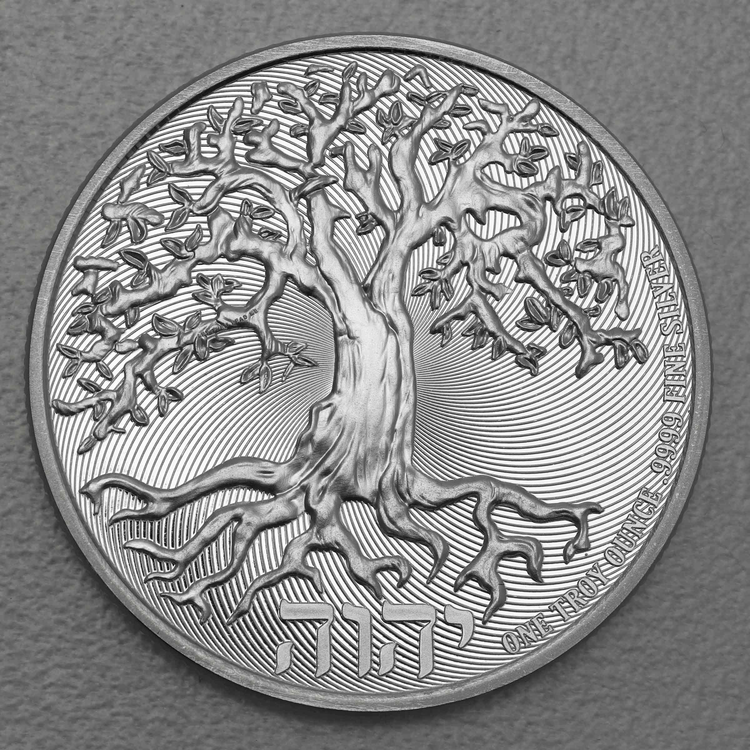 Silbermünze 1oz "TREE OF LIFE" 2021 Truth (Niue) - Hauptansicht