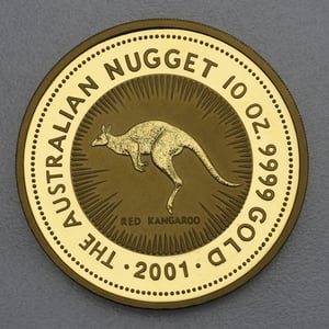 Goldmünze 10oz "Känguru" 2001 Australian Nugget (Australien) - Hauptansicht