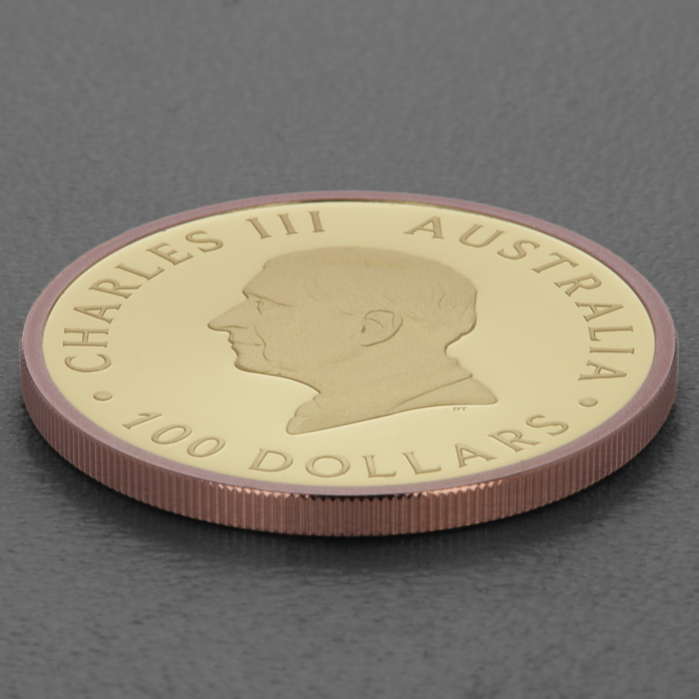 Goldmünze Five Sovereign "125th Anniversary" 2024 (PP/rosévergoldet) (Australien) - Detailansicht 3