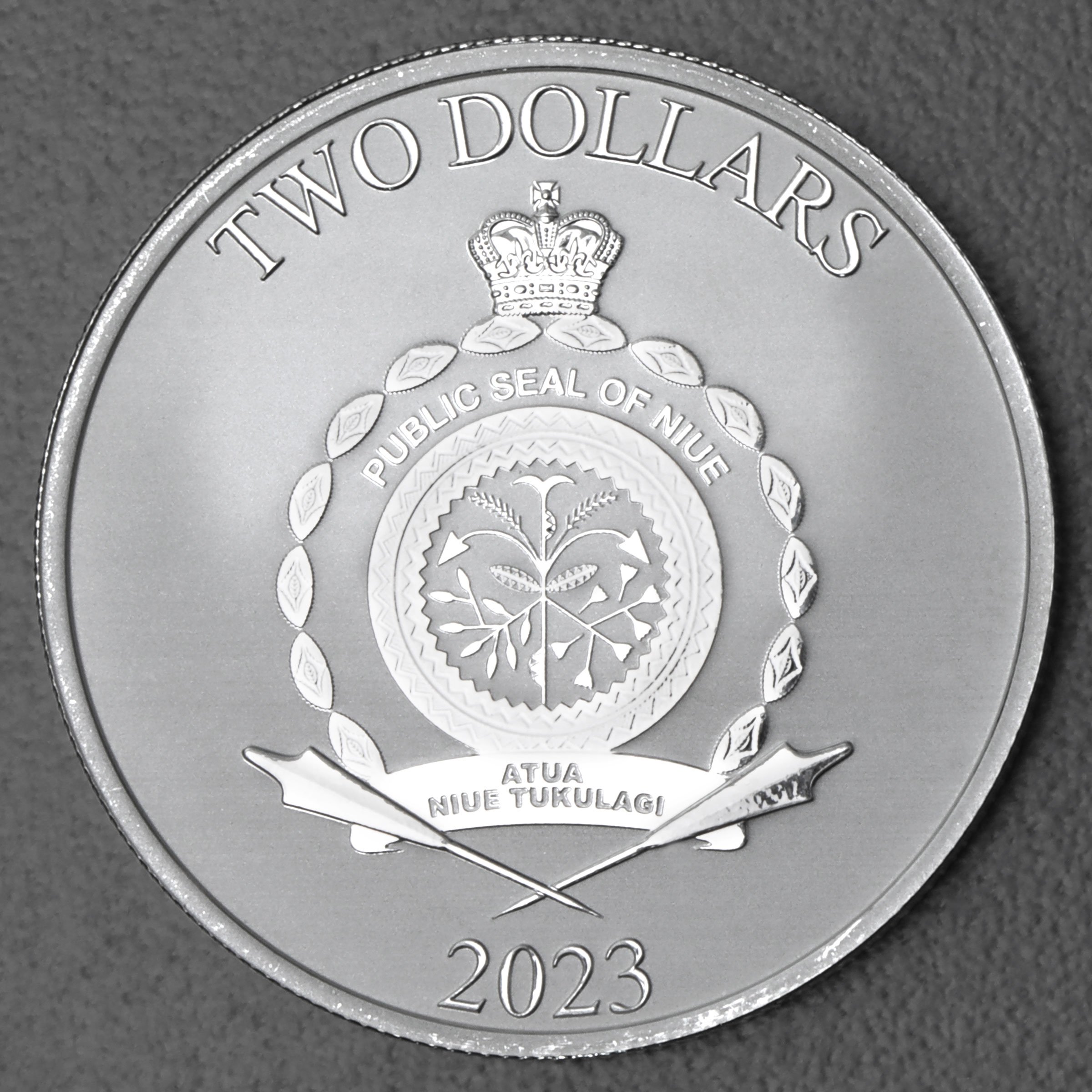 Silbermünze 1oz "Mickey & Donald" 2023 Disney diff. (Niue) - Detailansicht 1