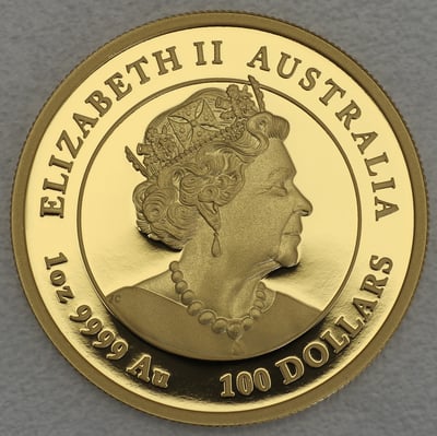 Goldmünze 1oz "Ochse" 2021 (PP) Lunar III – Year of the Ox (Australien) - Miniaturansicht 2