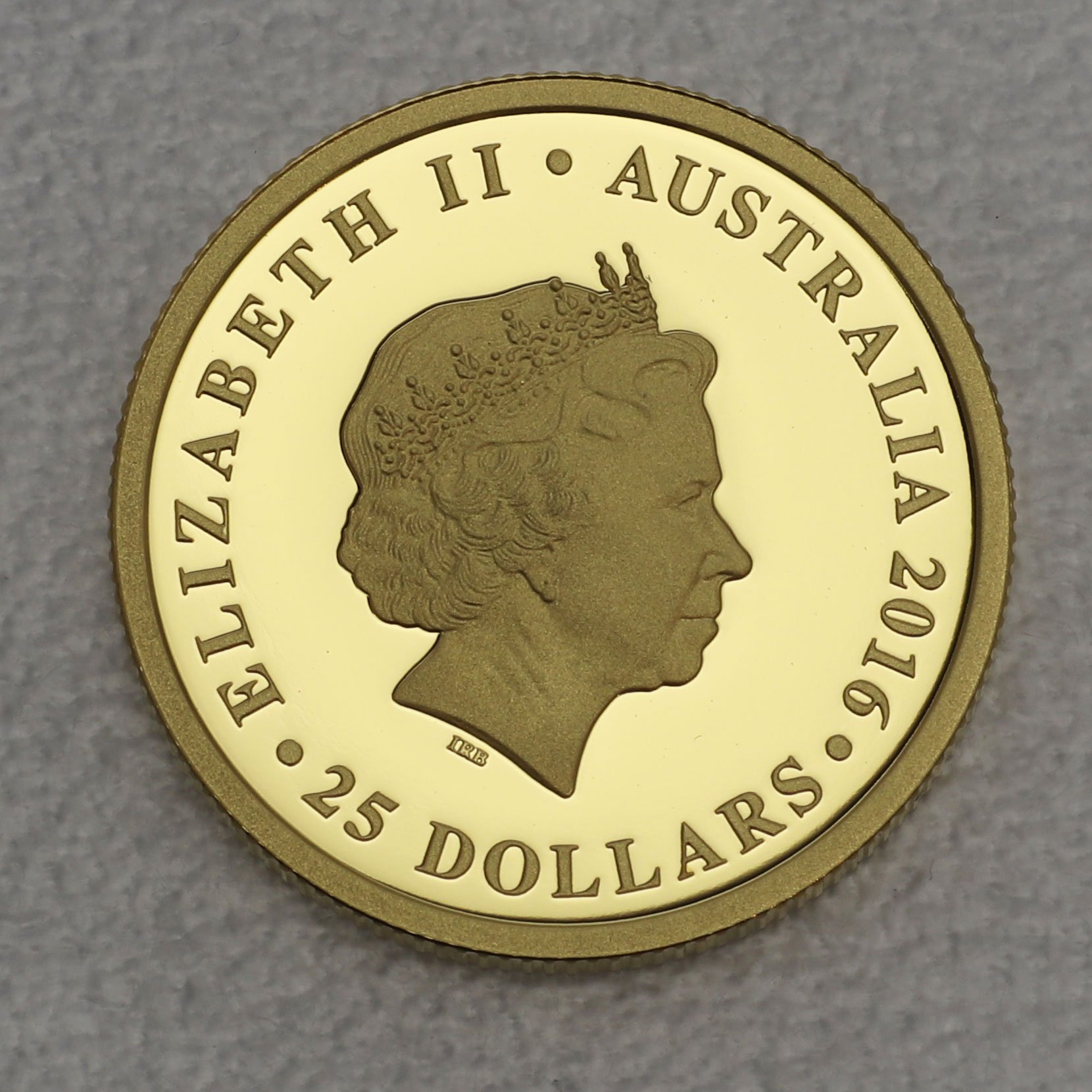 Goldmünze 1/4oz "Queen Elizabeth II." 2016 (PP) 90th Birthday (Australien) - Detailansicht 1