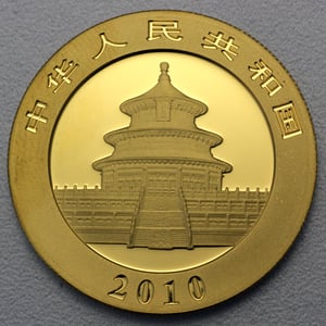 Goldmünze 1oz "Panda" 2010 (China) - Miniaturansicht 2