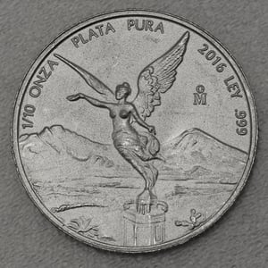 Silbermünze 1/10oz "Libertad" 2016 (Mexiko) - Miniaturansicht 1