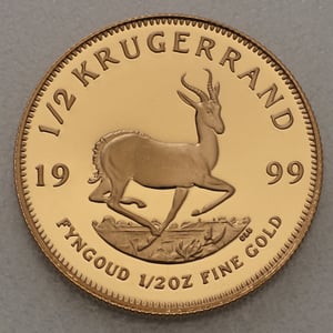 Goldmünzen 4 x "Krügerrand" 1999 (PP) Prestige Set – 4-teilig (Südafrika) - Miniaturansicht 6