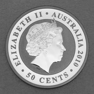Silbermünze 1/2oz "Koala" 2010 (Australien) - Miniaturansicht 2