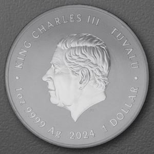 Silbermünze 1oz "Teenage Mutant Ninja Turtles™" 2024 (koloriert) 40th Anniversary (Tuvalu) - Miniaturansicht 2
