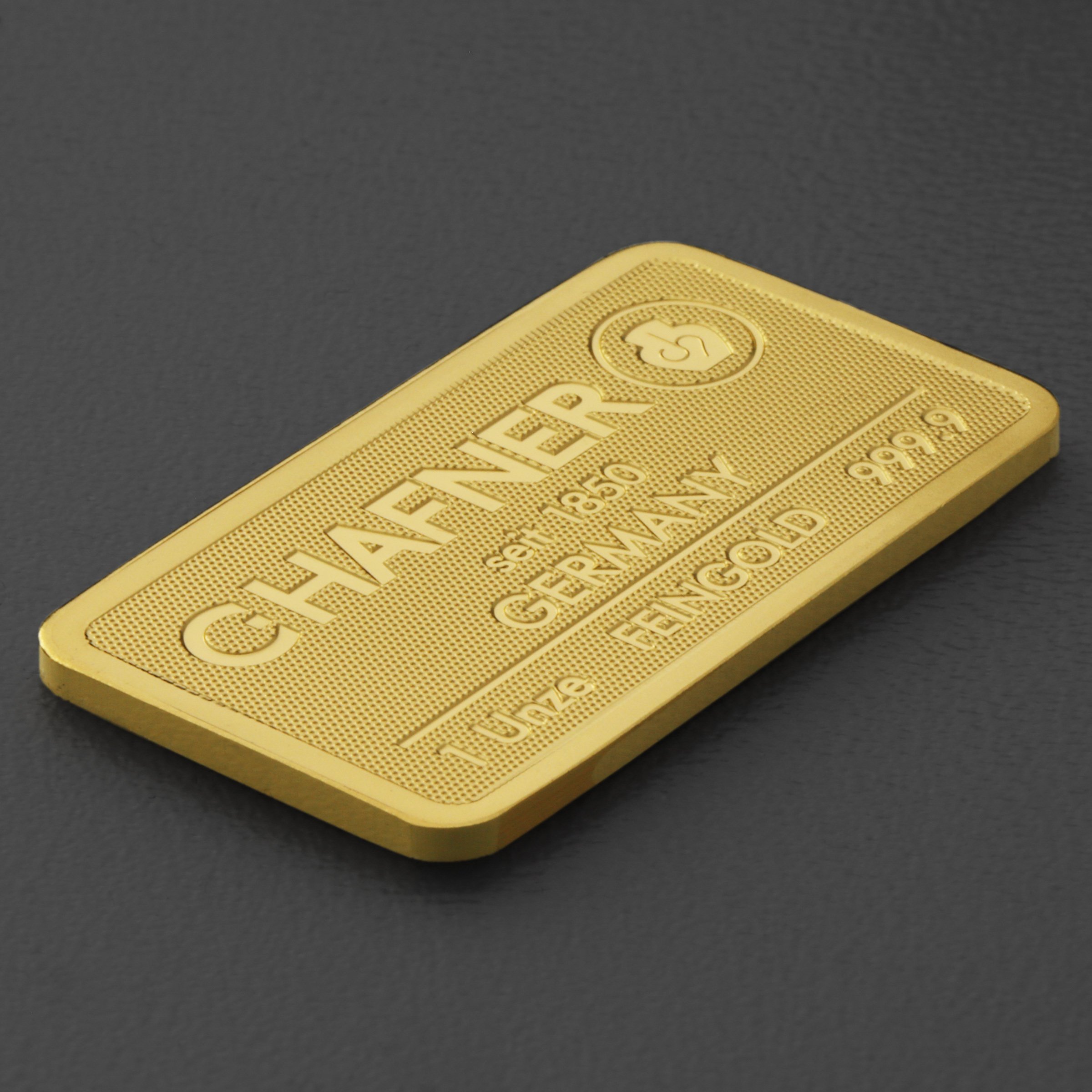 Goldbarren 1oz "C.HAFNER - Prägeform" - Detailansicht 5
