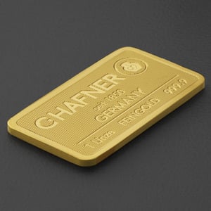 Goldbarren 1oz "C.HAFNER - Prägeform" - Miniaturansicht 6