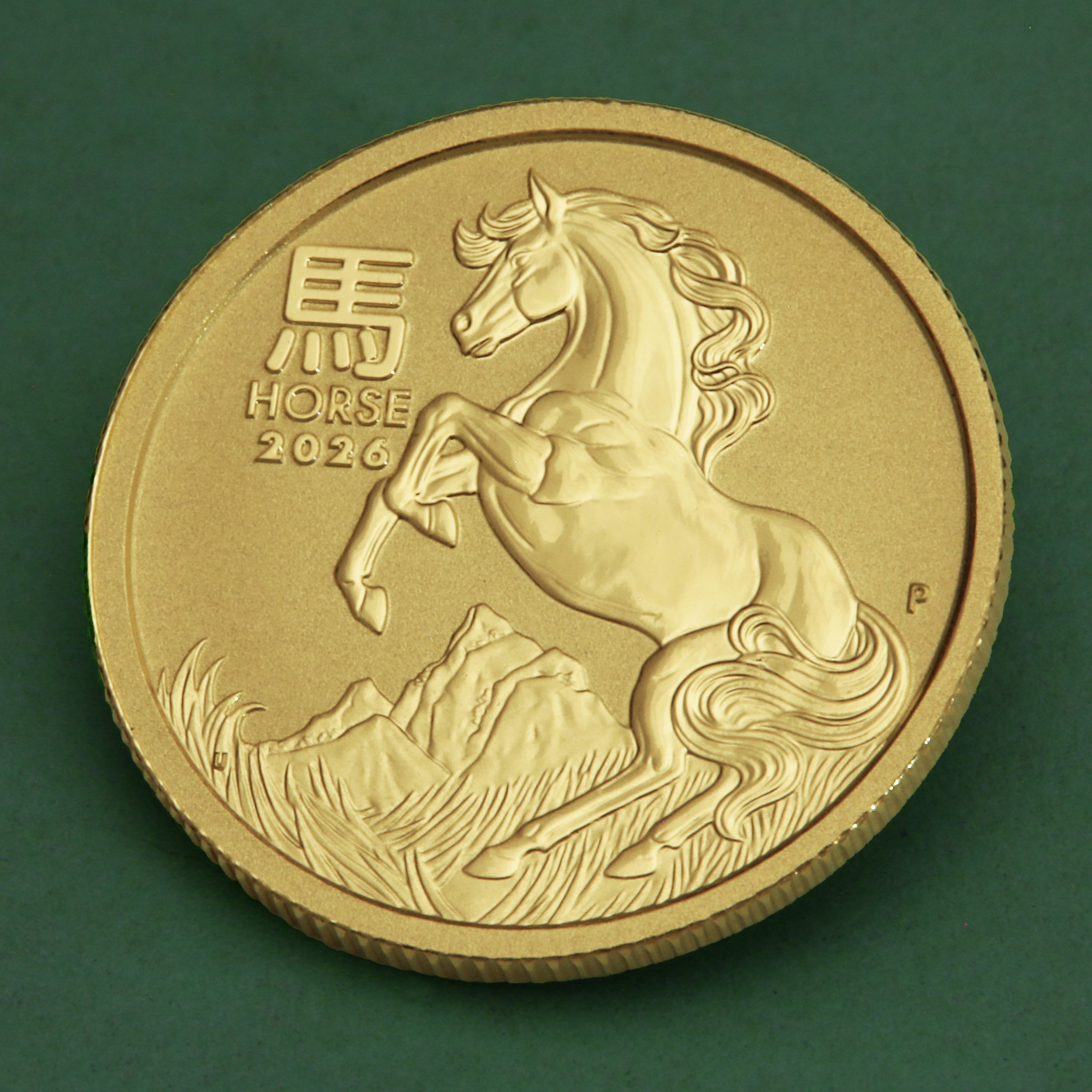 Goldmünze 1/10oz "Pferd" 2026 Lunar III – Year of the Horse (Australien) - Detailansicht 4