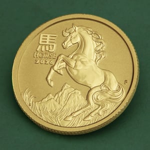 Goldmünze 1/10oz "Pferd" 2026 Lunar III – Year of the Horse (Australien) - Miniaturansicht 5