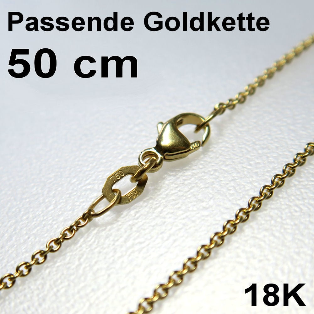 Goldkette 750er/50 cm "Anker-Form" (18 kt GG) - Hauptansicht