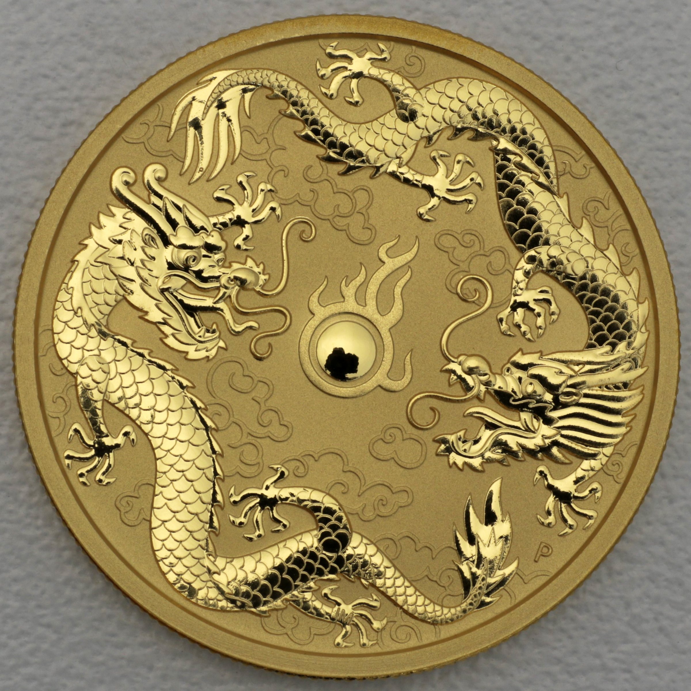 Goldmünze 1oz "Dragon+Dragon" 2020 Chinese Myths & Legends (Australien) - Hauptansicht