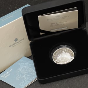 Silbermünze 1oz "Britannia" 2021 (PP) (Großbritannien) - Miniaturansicht 3
