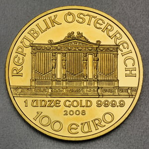 Goldmünze 1oz "Wiener Philharmoniker" verschiedene Jahrgänge (Österreich) - Miniaturansicht 2