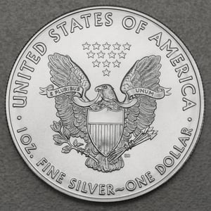 Silbermünze 1oz "American Eagle" verschiedene Jahrgänge diff. (USA) - Miniaturansicht 2